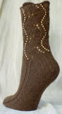 Buffalo Beaded Socks