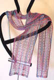 Cat's Cradle Long-Ways Lace Scarf