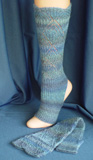 the original sample model for Sock-Not Leggings