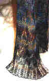 Maple Leaves Lace Scarf
