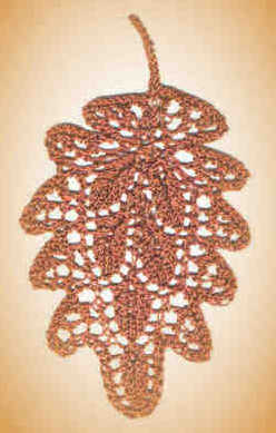 Oak Leaf lace medallion