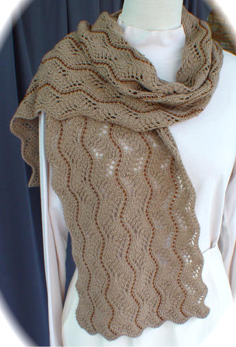 Beaded Lace Scarf II