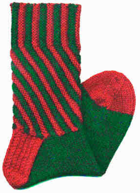Peppermint Sticks 2 Socks