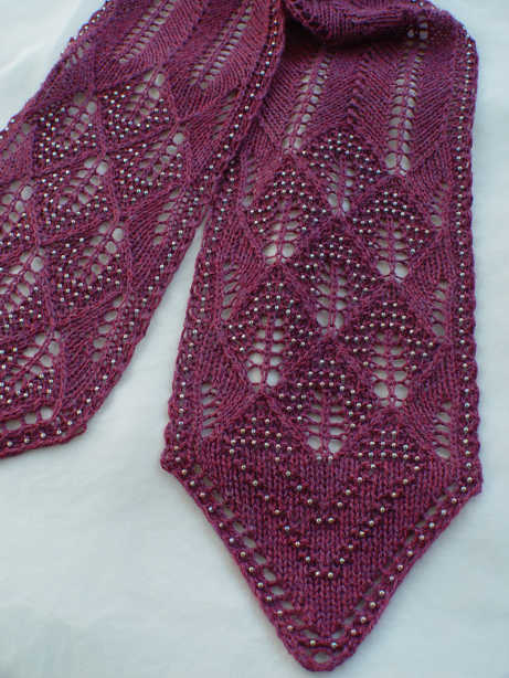 My Beading Heart Scarf