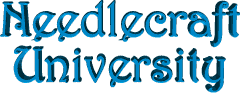 Needlecraft University classes taught by Jackie E-S