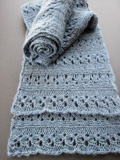 Times Two Sideways Reversible Lace Scarf