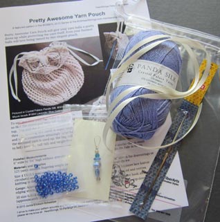 Prize Drawing for Awesome Yarn Pouch Kit plus extra goodies
