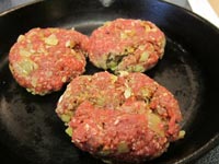 bison burgers