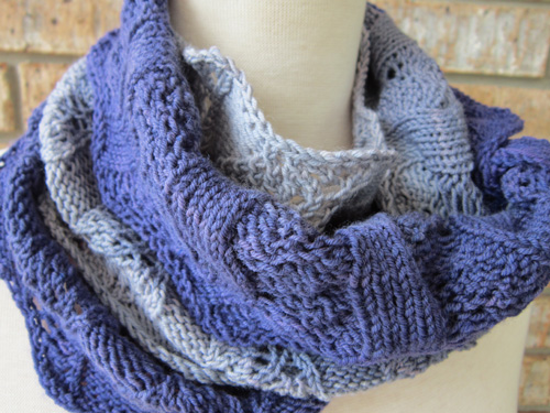 Circular Perspectives double loop cowl