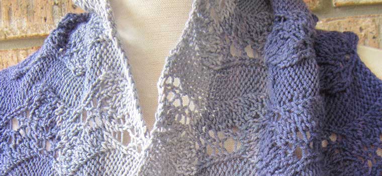 Pleasing Reversibility in Lace Stole