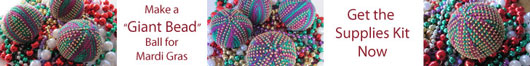 Mardi Gras Bead Ball Kits