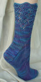 Beaded Offset Chevrons Socks