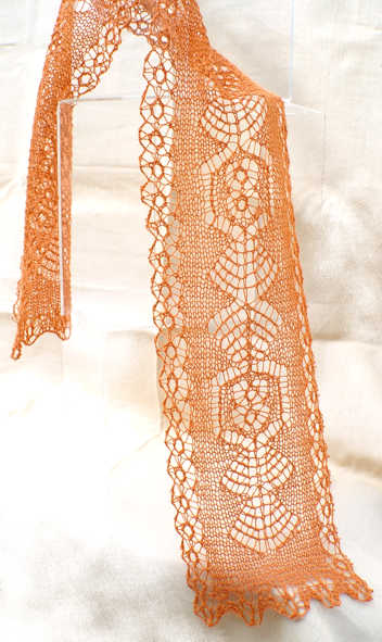 Elemental Changes Shetland Lace Scarf