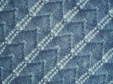 Detail of Beaded Lux Shawl stitch pattern