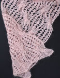 Lace and Cable Scarf