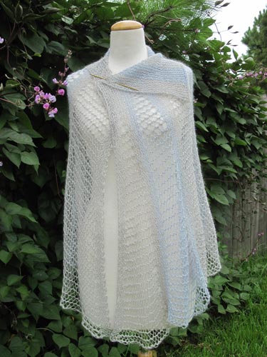 Half-note Symphony Shawl