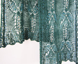Dragonfly Dreams Beaded Lace Scarf