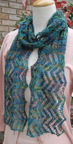 Lacy InterLACEments Scarf