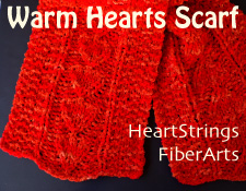 Warm Hearts Scarf