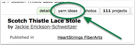 other yarns used by Ravelry members for this pattern