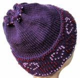 Topsy Turvy Beaded Hearts Toboggan