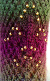 Fleur de Lace Socks (detail)