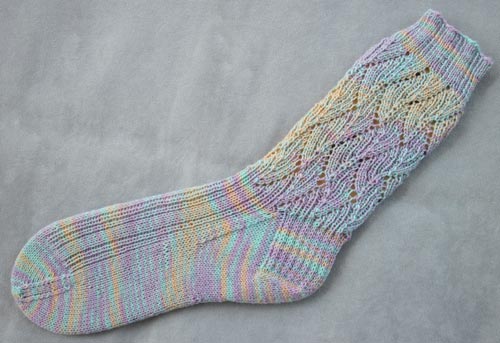 Pulled Salt Water Taffy Socks