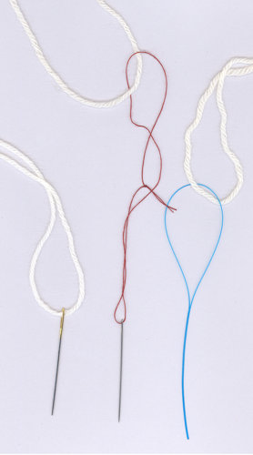 Some simple beading needle options