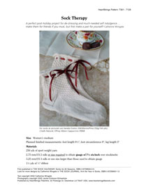 Sock Therapy pattern (cover page)
