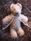 Polar Meringue Teddy Bear - front view