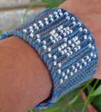 Beaded Fleuron wristlets