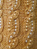 Detail of Daylight and Shadows Beaded Cable