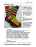 Sample cover page of HeartStrings EenieMenieMinieMo Socks pattern