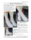 Sample cover page of HeartStrings Stalwart Left Right Socks pattern