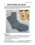 Sample cover page of HeartStrings Errant Ankles Lace Socks pattern