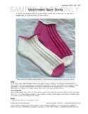 Sample cover page of HeartStrings Matchmaker Sport Socks pattern