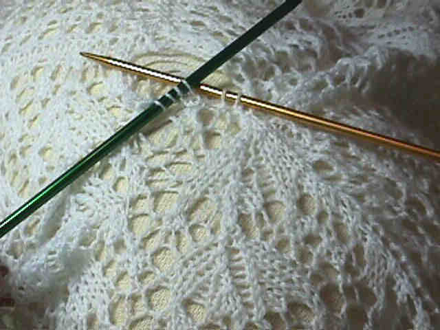Shepherd Lace Shawl repair - almost there