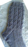 Everybody Wants Sox in Heiloom Argyle Blue Tweed