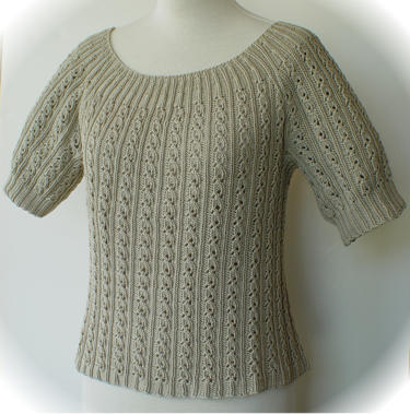 Eyelet Ribbed Sweater