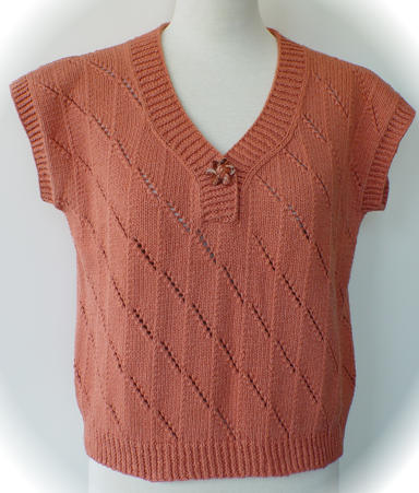 Twist and Slant Sweater