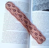 Beaded Lace Bookmark