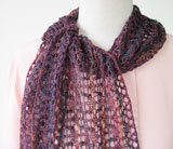 Lacy Serpentine Scarf